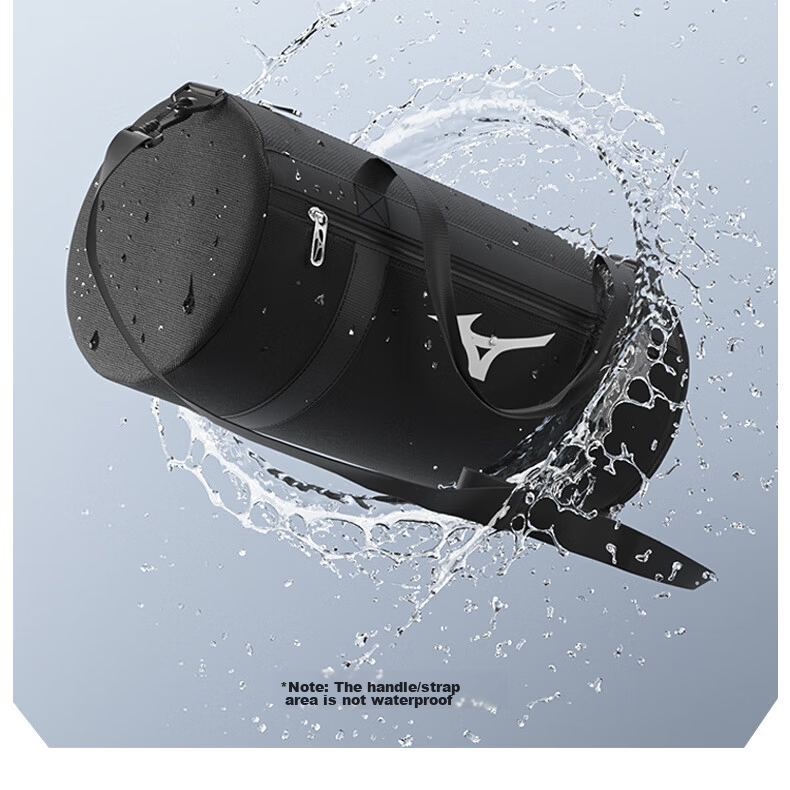 MIZUNO Waterproof Large Capacity Dry and Wet Separation Swimming Bag for Men and Women Sports Fitness Handheld Storage Swim Gear 3004 Black 11