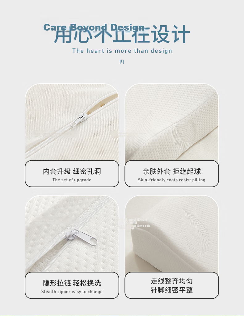 Paratex ECO Imported from Thailand, Natural Latex Pillow, Double Antibacterial And Breathable Pillow Core, 94% Latex Content 7