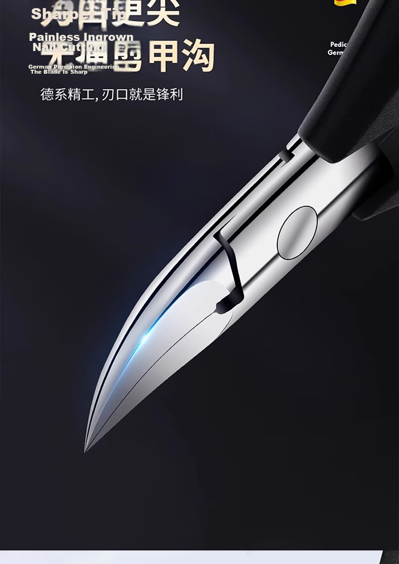 Bacooly Pedicure Knife Set Ingrown Toenail Clippers Nail Clippers Eagle Beak Nail Clippers Pedicure Tools 6