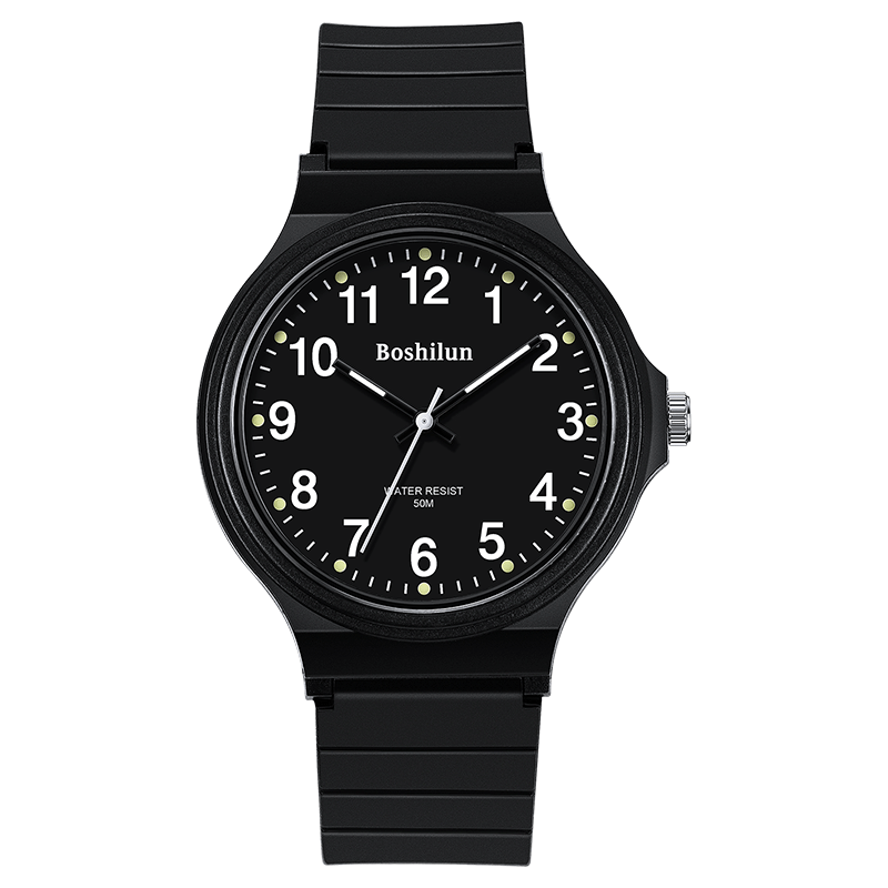 Bausch & Lomb Exam Watch for High School Students, Silent Waterproof Kids' Time-Only Exam Room Approved