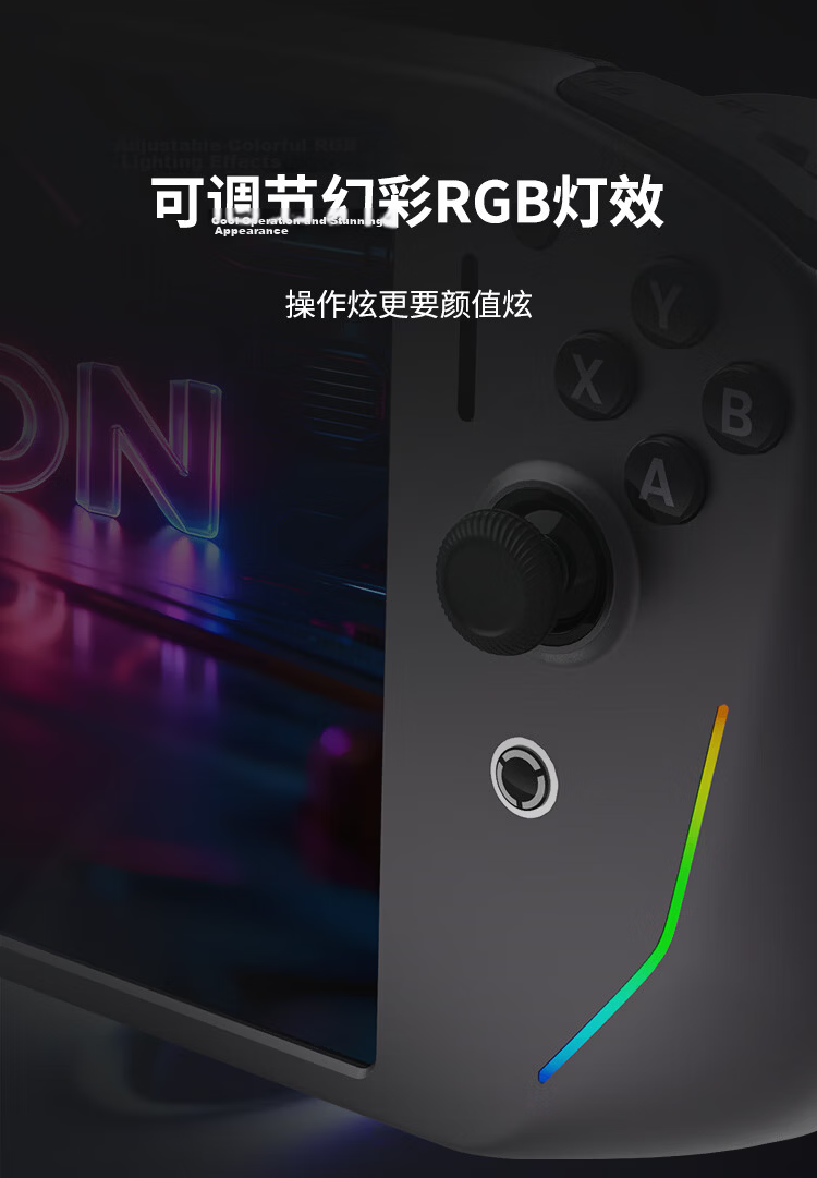 Lenovo Legion Y700 5th Gen Tablet Custom Gaming Controller G9 2026 Wired Direct Connection Ultra-Low Latency Linear Trigger Carbon Crystal Gray 11