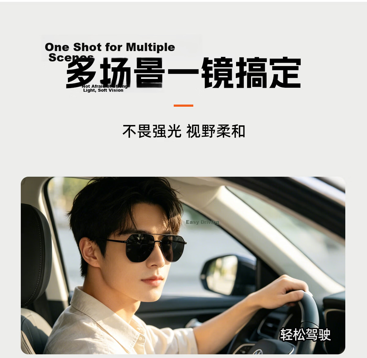 GENTLE MANIA Polarized Sunglasses Fashion Aviator UV Protection Night Driving Anti-Glare Glasses 19