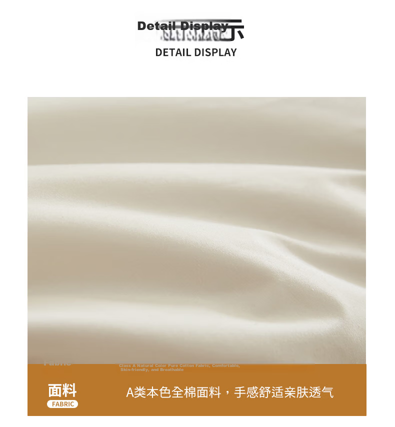 Grace A-Class 100% Xinjiang Cotton Pillow Star Hotel Home Use Single Medium Pillow Core 11