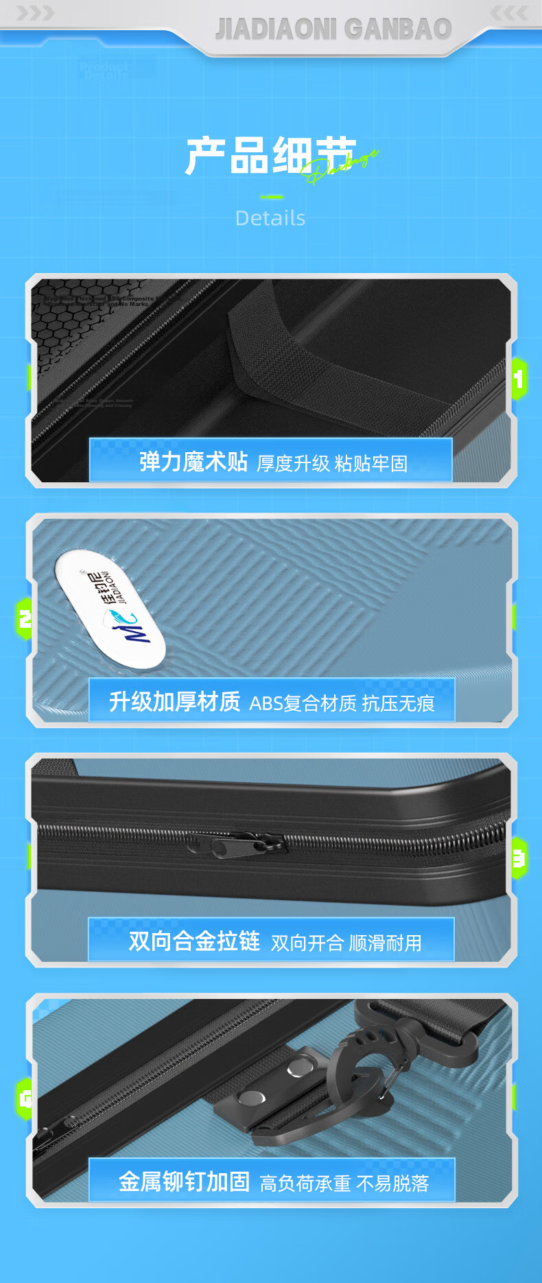 JIADIAONI Hard Shell Fishing Rod Bag Umbrella Bag Integrated Storage Waterproof Fishing Gear Rod Case 130*14*12cm 11