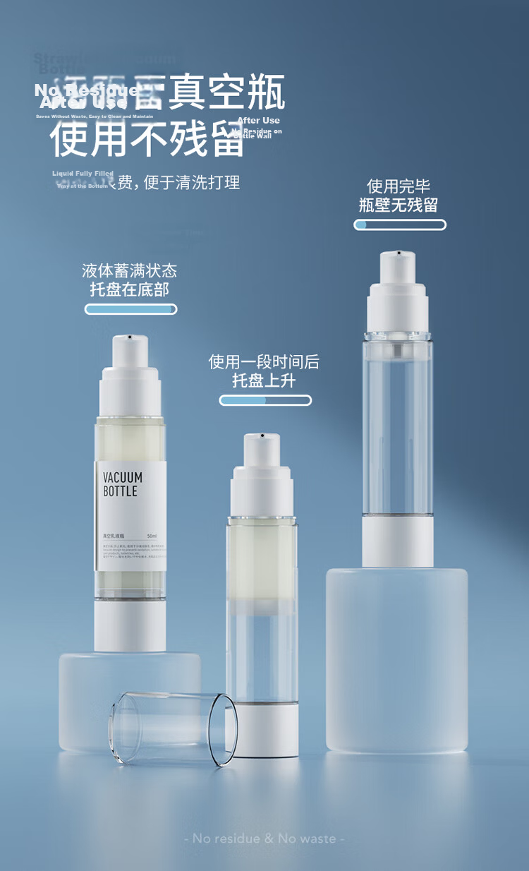 BANANA TRIP Vacuum-Sealed Bottles, Portable Toner Spray Bottles, Small Travel Dispensing Bottles, 15ml (2 Pieces) 3