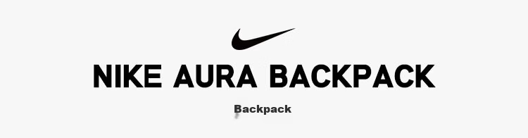 Nike Unisex NK AURA BKPK Sports Backpack School Bag 1