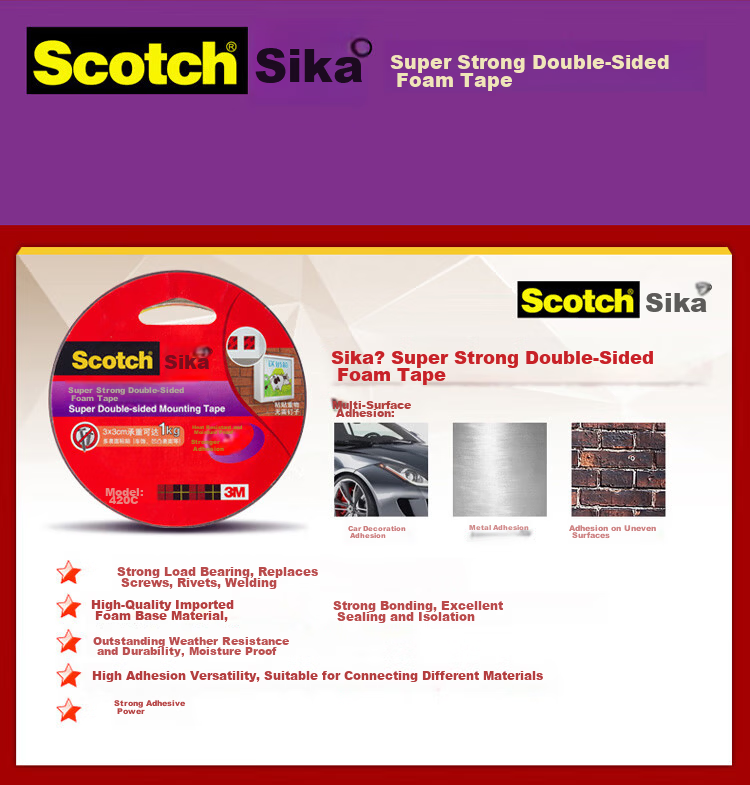 3M Scotch Invisible Tape, Frosted Transparent Magic Invisible Correction Tape, Traceless Invisible Adhesive, Correction Office Supplies, 810-QH10, 19mm*10m 3