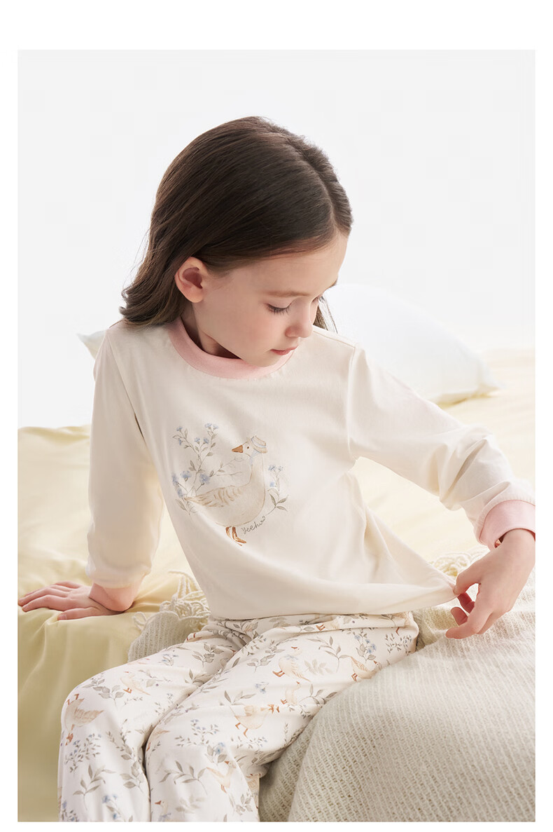 YEEHOO Children's Home Wear, Boys And Girls Underwear Set, Comfortable Pajamas, All-Season Style 22