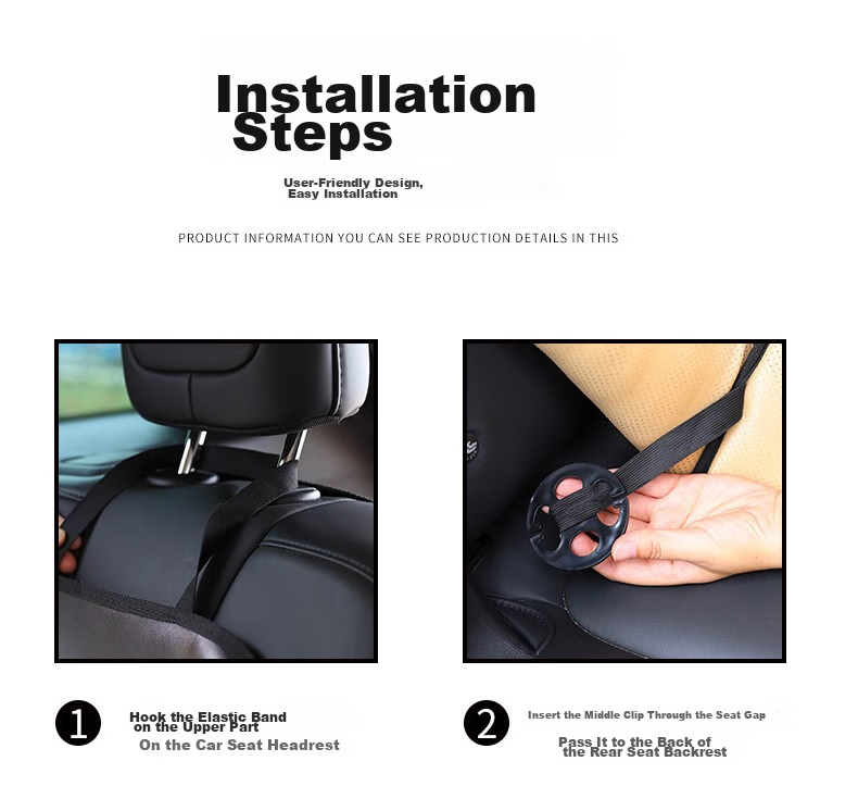 Digalun Car Child Safety Seat Anti-Wear Pad ISOFIX Universal Britax Thickened Non-Slip Protective Mat Creative Cute Cartoon Dinosaur 15