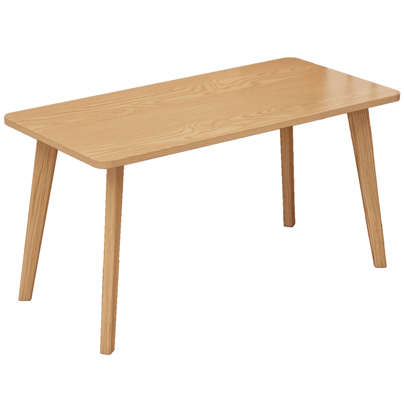 Fanshe Simple Office Home Desk Solid Wood Leg Computer Desk Minimalist Study Bedroom Writing Table