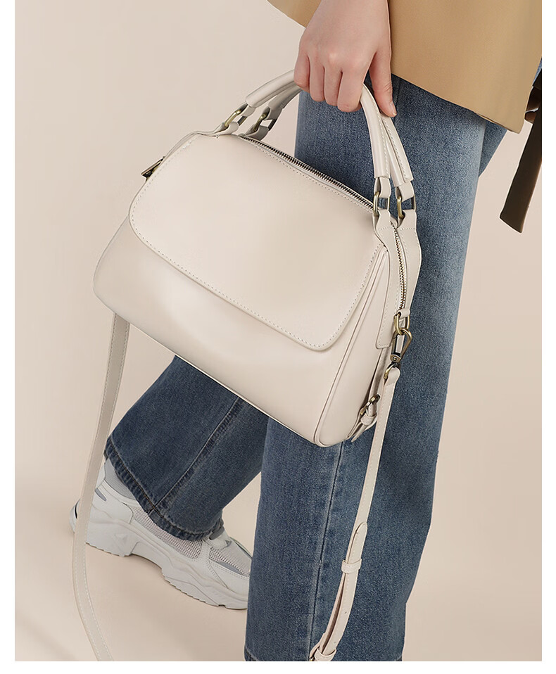 YUYULA Leather Handbag, Women's Crossbody Tote Bag, Large Capacity Brand Shoulder Bag, Practical Birthday And Mother's Day Gift for Mom 8