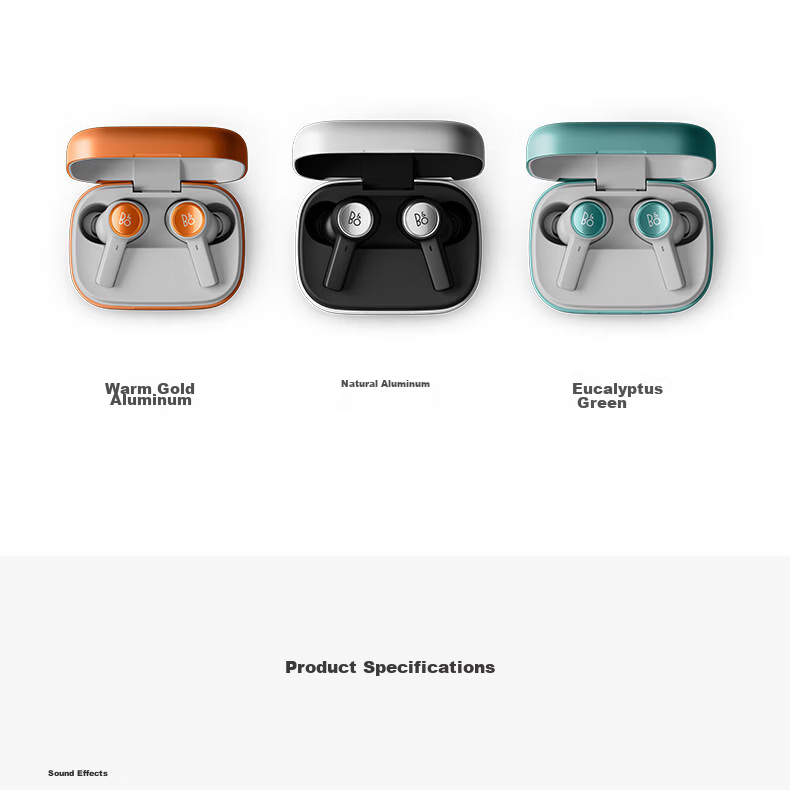 B&O Eleven Flagship Active Noise Cancelling True Wireless Bluetooth Earphones Beoplay EX Upgrade In-Ear Aluminum Color Birthday Gift [Endorsed by Gong Jun] 12