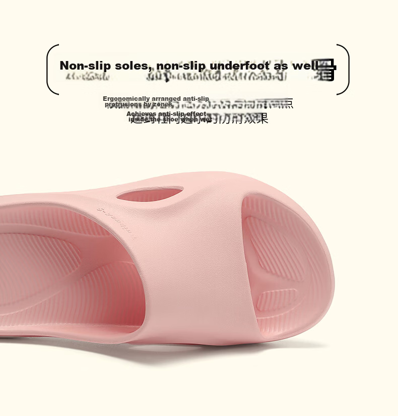 Baibao Patented Non-Slip Slippers for Women, Home Bathroom Shower Water-Draining Soft-Soled Maternity Elderly Anti-Slip Indoor Sandals 8
