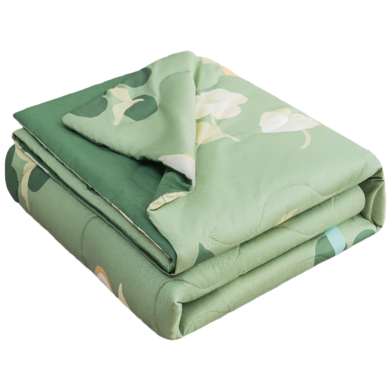 JD Jingzao 7A Antibacterial 100% Xinjiang Cotton Quilt All-Cotton Inside and Out Four Seasons Universal Air Conditioning Summer Quilt 2m