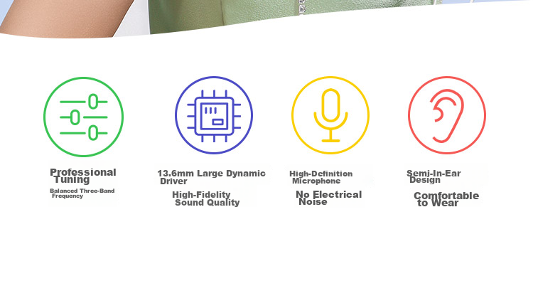 UGREEN Wired Earphones, 3.5mm Round Hole In-Ear Headphones for Mobile Phones, Wired Gaming And Karaoke Music Headphones, Round Hole Compatible with Apple, Huawei, Xiaomi, OPPO Phones, No Battery Anxiety 2
