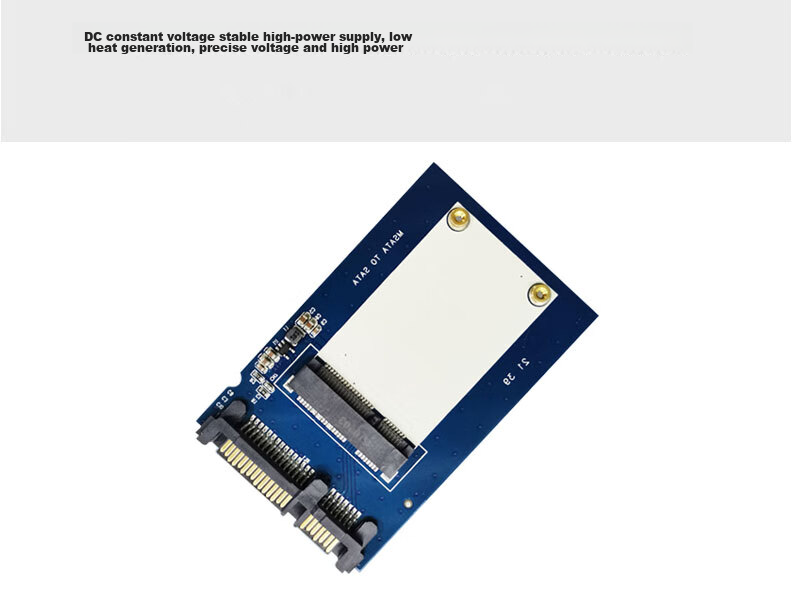 Liantuo MSATA to SATA SSD Adapter Board 2.5-inch SATA Interface SSD Expansion Card for Laptop S101-1M 6