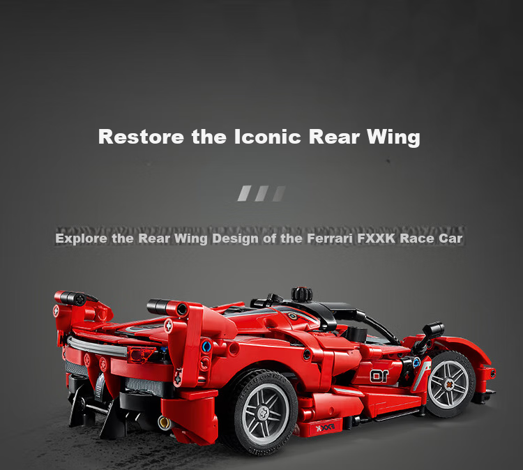 LEGO Building Blocks Mechanical Set 42212 Ferrari FXX K Racing Car Kids Boys Girls Toy Birthday Gift 7