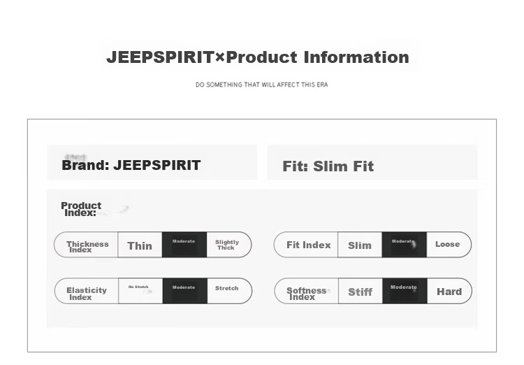 JEEP SPIRIT Men's Jeans Autumn Korean Style Trendy Straight Slim Fit Pants Blue Gray 31 9