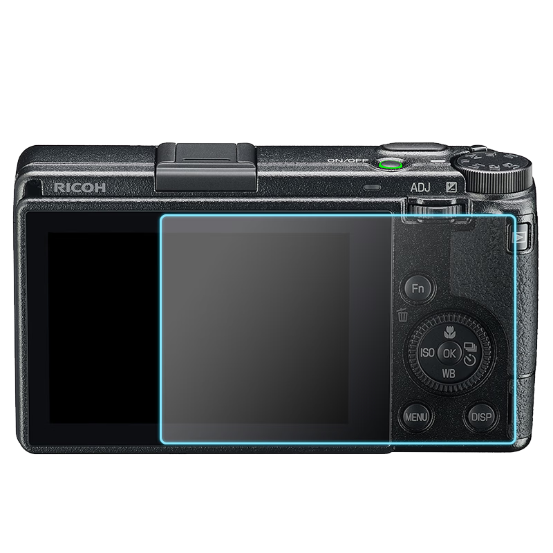 JJC Tempered Glass Screen Protector for Ricoh GR3x RICOH GR3 HDF Digital Camera GR3 Compact Camera Accessories