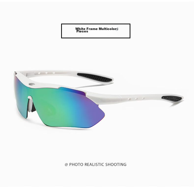 LESCA LUNETIER Marathon Glasses, Ultra-Light Running Professional Sunglasses, Outdoor Sunglasses for Cycling, Trendy Windproof Goggles for Men And Wome 16