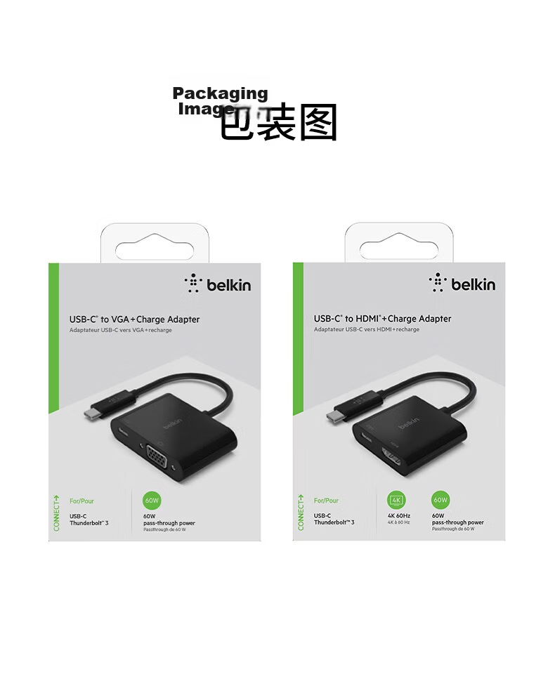 BELKIN Docking Station, Ethernet Port Expansion, Wired Network Card for Computer, IPad Tablet And Smartphone Wired Network Splitter Adapter, 100W Power Supply INC019 8