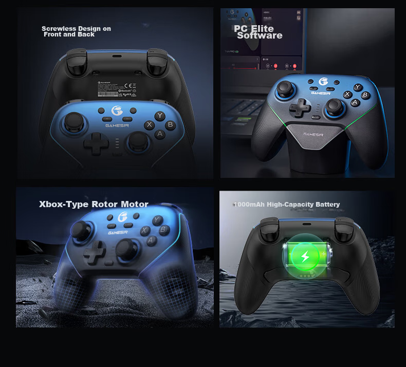 Genshin Little Chicken Supernova Game Research Society 10th Anniversary Limited Edition Wireless Switch 2 Game Controller with Dock for Mobile Android PC Apple Computer NS TV Motion Bluetooth Horizon  5