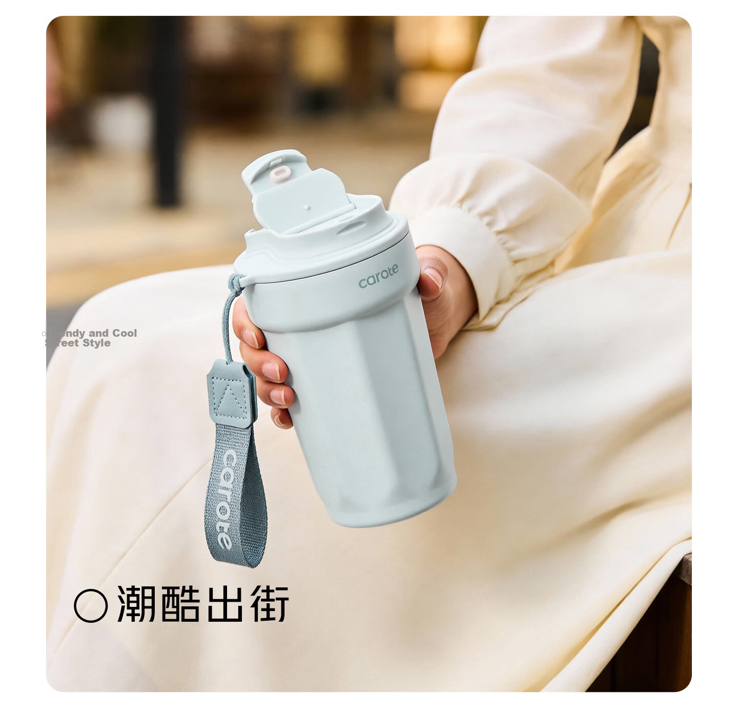 Carrot Portable Coffee Tumbler Insulated Stainless Steel Water Bottle for Men and Women Birthday Gift 16