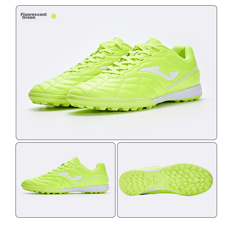 JOMA Soccer Shoes with Molded Studs for Men, Women, Adults And Youth, TF Non-Slip Wear-Resistant Professional Competition Football Training Shoes, Silver, Size 42 17