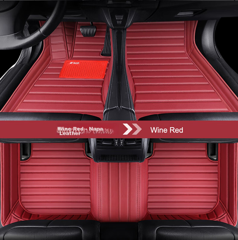 SIKEDI Full Coverage Floor Mats for Volkswagen Tayron 2019-2025 Models, Waterproof, Wear-Resistant, Odorless 11