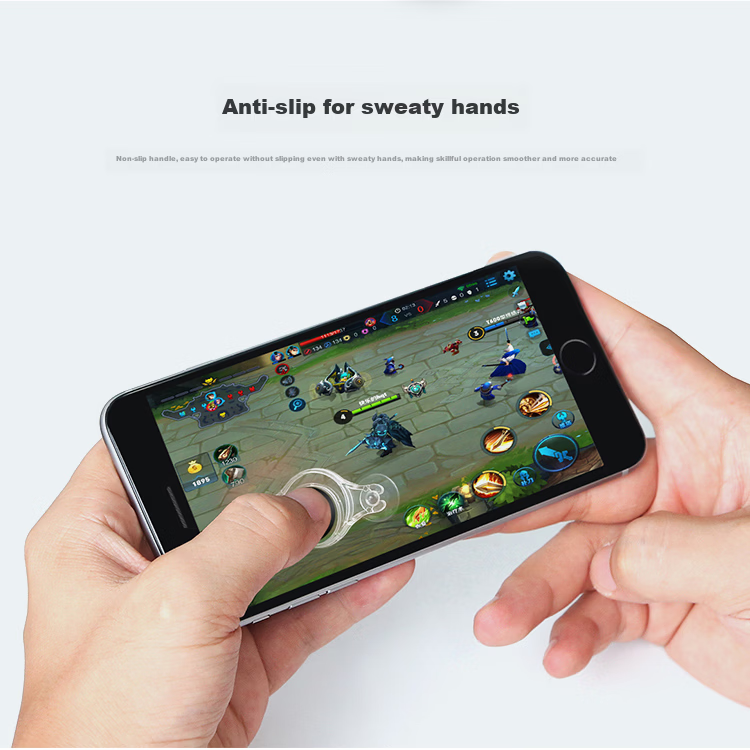 BIAZE Game Controller, Honor of Kings Positioning Tool, Mobile Game Joystick Auxiliary Button, PUBG Crosshair Assist, Suitable for Apple And Android Devices, YX30 5