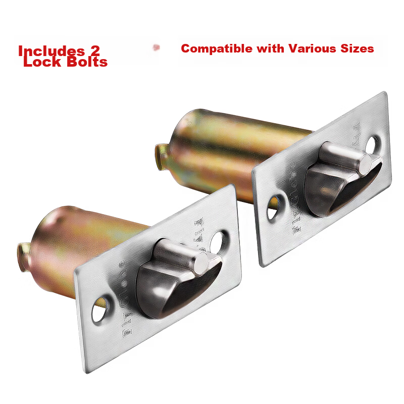 Fly.Globe Spherical Lock for Bedroom Door, 304 Stainless Steel Ball Lock FQ-5791CP(60) 6