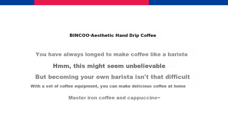 Bincoo Coffee Sharing Pot Glass Pour-Over Coffee Set with Scale V60 Dripper and Hanging Ear Coffee Cup 2
