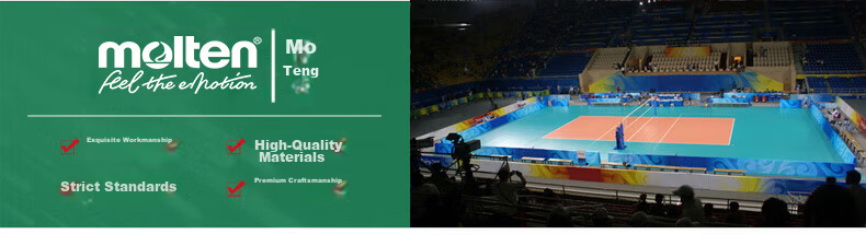 Molten Volleyball No. 4 Indoor Training And Competition Ball, PU Material, V4M4000 3