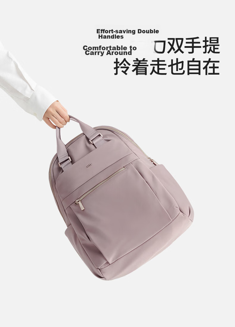 Laif Women's Fashion Large Capacity Backpack 15-inch Laptop Bag Lightweight Travel Bag Birthday Gift 14