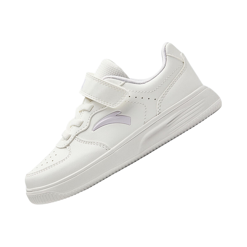 Anta Kids Sports Shoes Girls Toddler Spring 2026 Lightweight School White Casual Sneakers A22619976