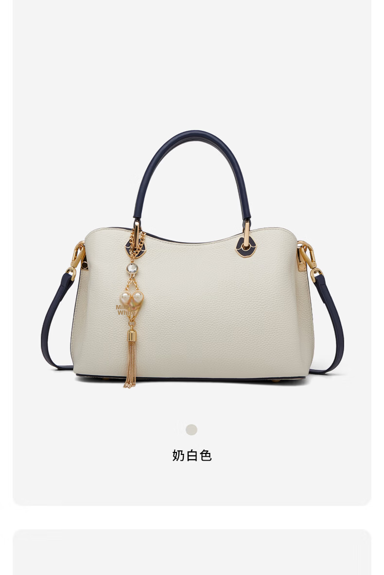 Zhur [Yang Zishan Same Style] 2026 New Leather Handbag for Women Birthday Gift for Wife 18