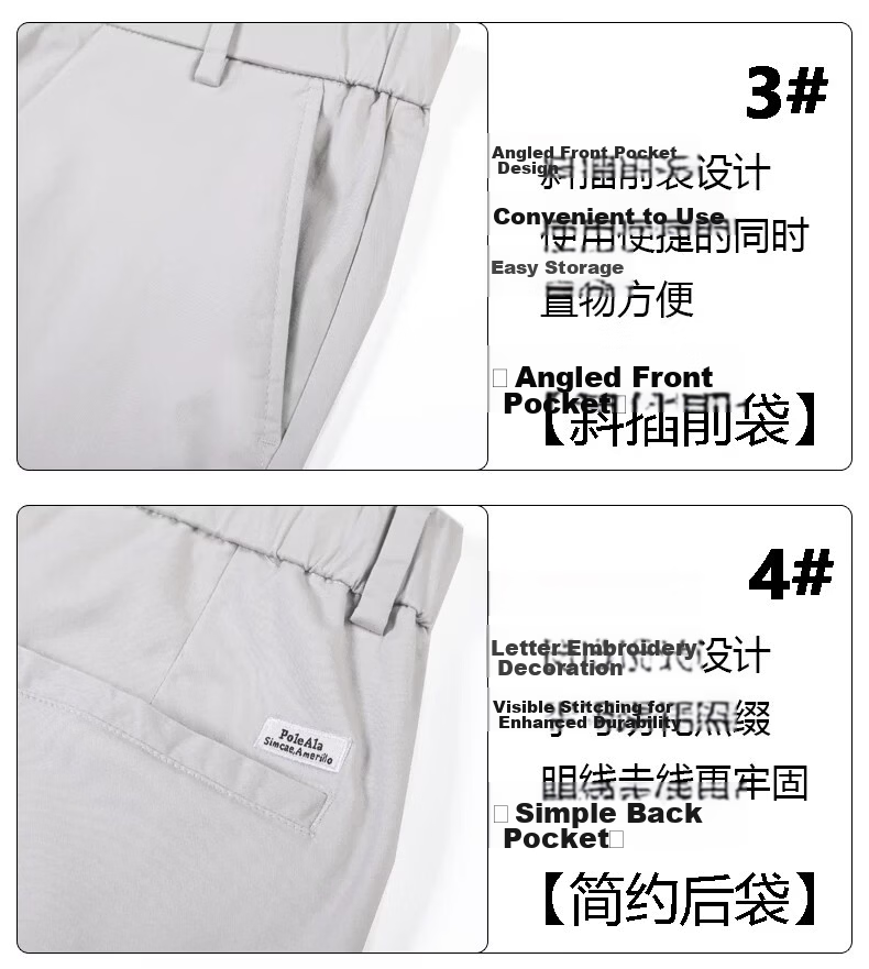 ROMON Men's Off-White Cotton Lightweight Summer Shorts 2026 New Loose Fit Versatile 5-Inch Length 5