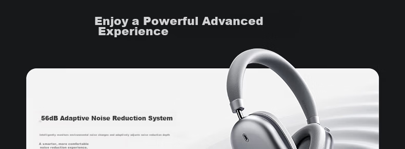 IKF Nano Space Audio Edition [Bestseller Recommendation | 56dB Deep Noise Reduction] Over-Ear Active Noise Cancelling Bluetooth Headphones for E-Sports Gaming Wired Wireless Earphones Microphone Starlight Purple 8