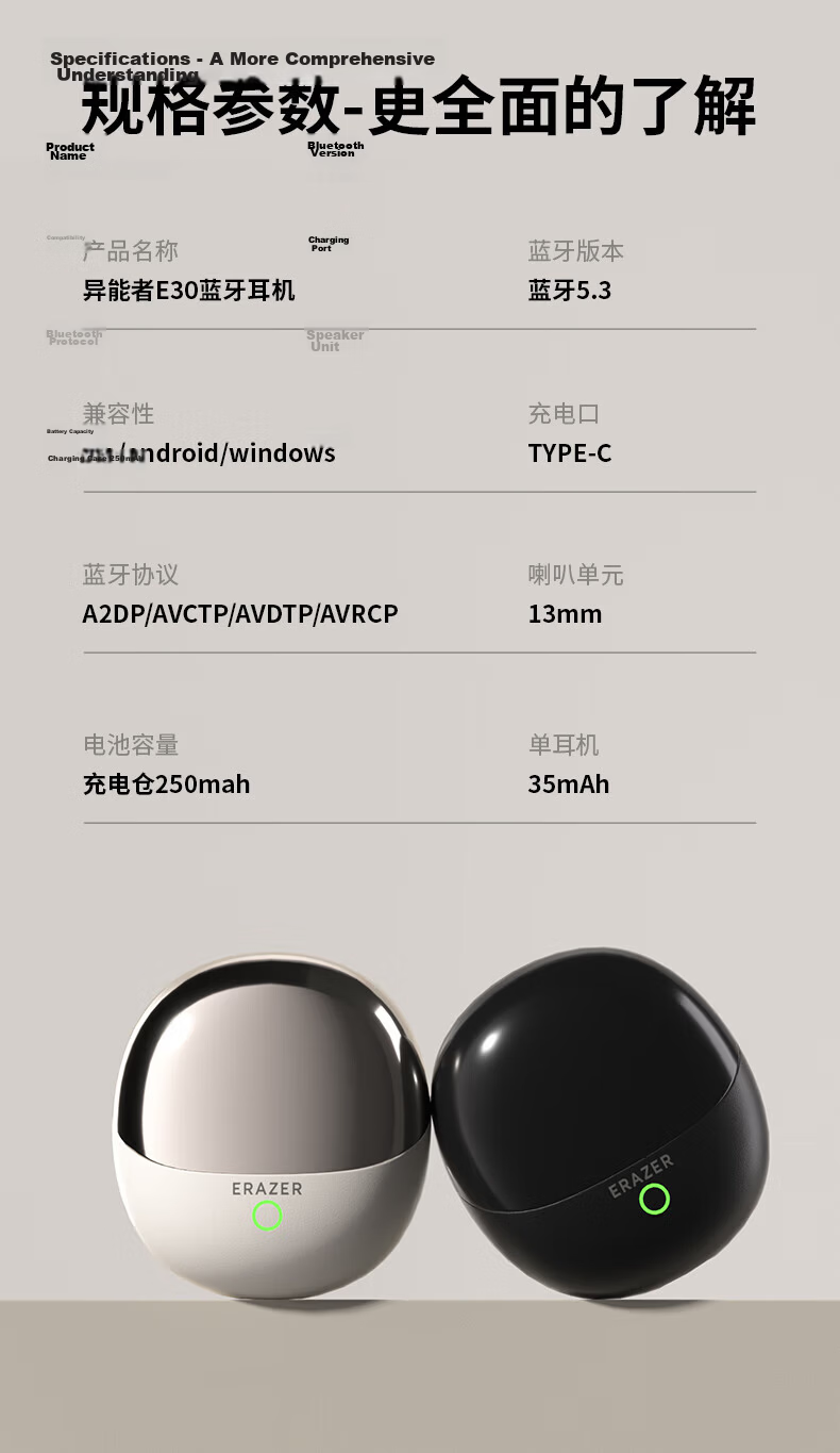 Lenovo Invests in Brand Yinengzhe Bluetooth Earphones, Clip-On Bone Conduction Concept, Open-Style Non-In-Ear Hanging Earphones, Noise-Cancelling, High-Quality Sound, Sports Running Waterproof Clip-On White 14