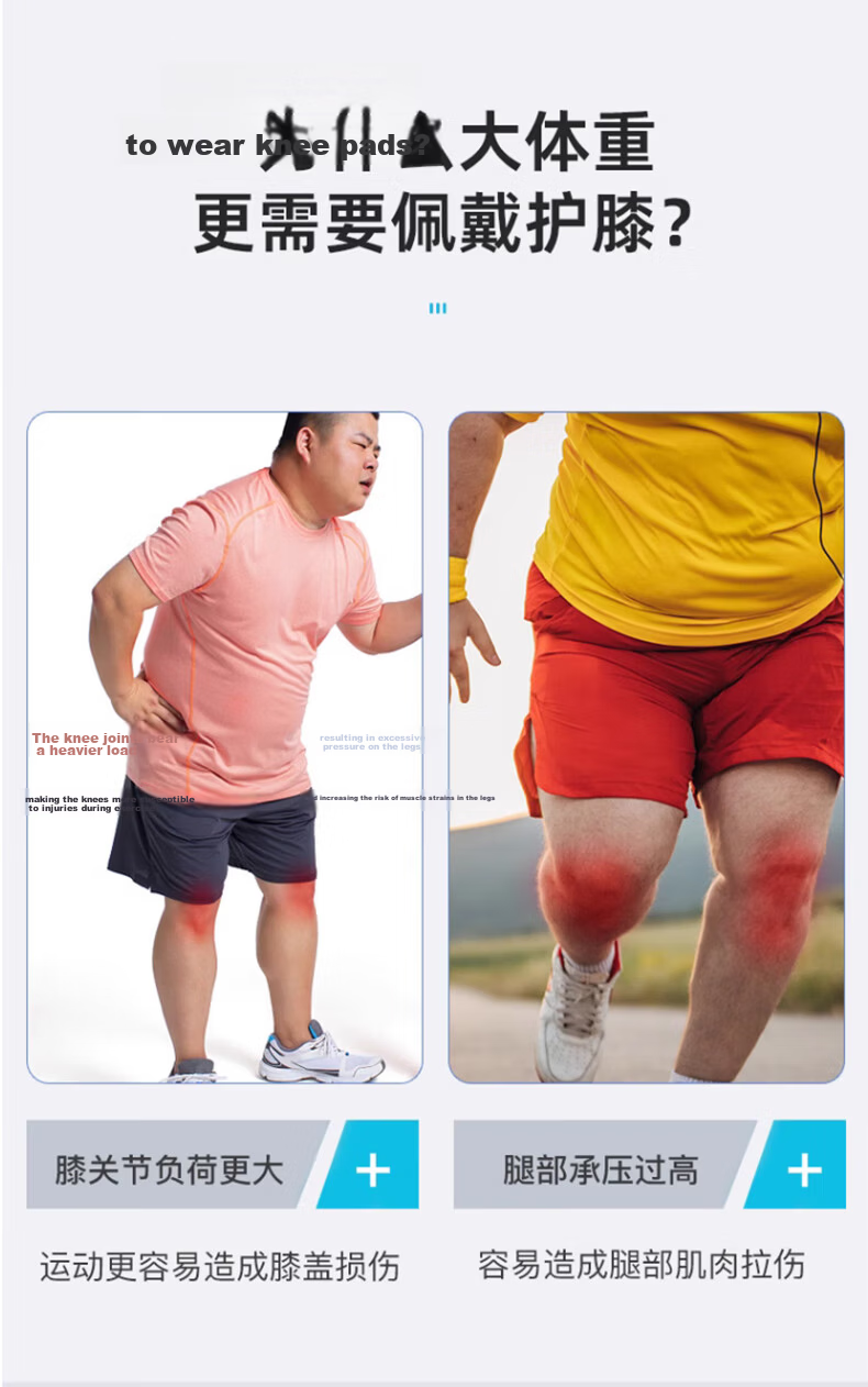 Nailikes Knee Brace Plus Size Extra Large Heavy Duty Knee Support for Men Sports Summer 3