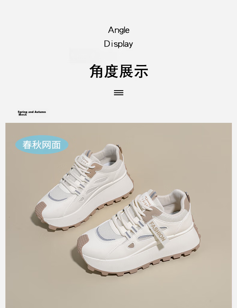 Cartelo Crocodile Women's Casual Shoes Platform Sneakers Thick-soled Lightweight Sports Shoes 1691 Mika Size 37 19