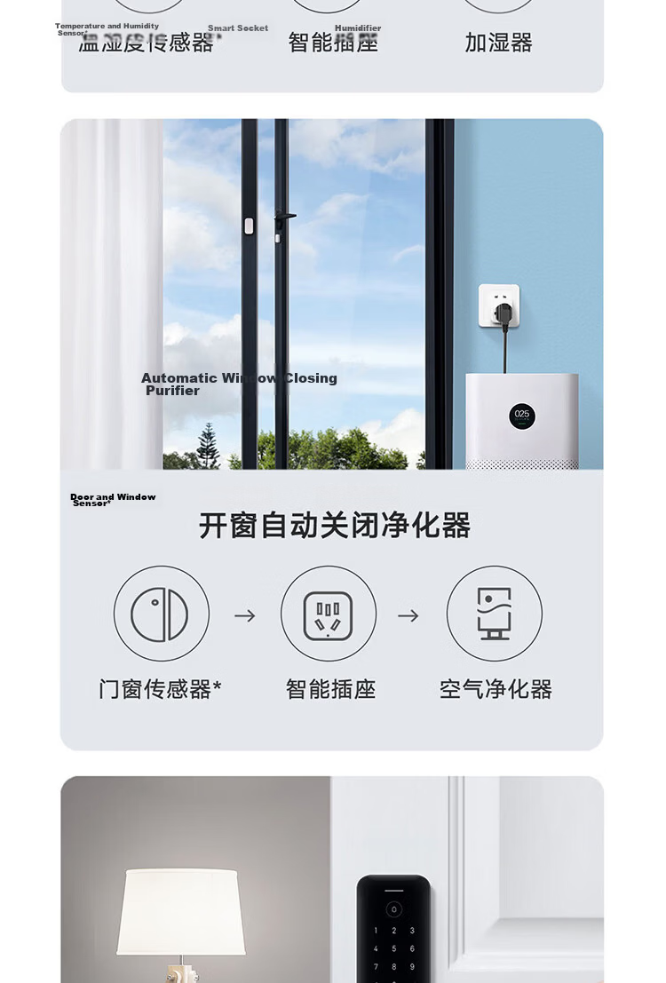 MI Mijia Smart Socket 3 Smart Control Timer Switch Plug for MI Humidifier Heater Electric Blanket Smart Home 8