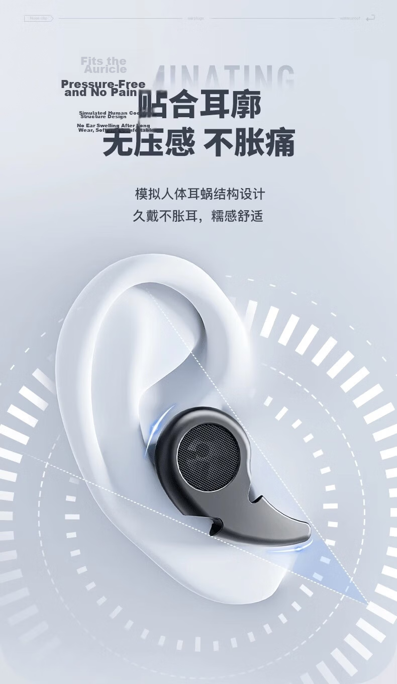 Keep Nose Clip for Swimming, Professional Anti-Slip Device for Adults And Children, Anti-Choking Nose Plug, Professional Bathing Equipment, Blue 7