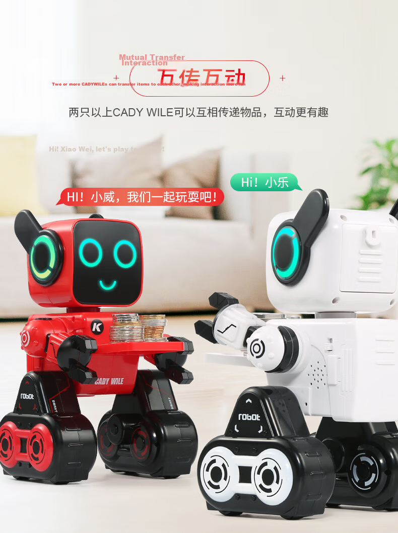 Jingda Remote Control Smart Robot Toy Programmable Toy for Boys Ages 3-6 Early Education Birthday Gift 10