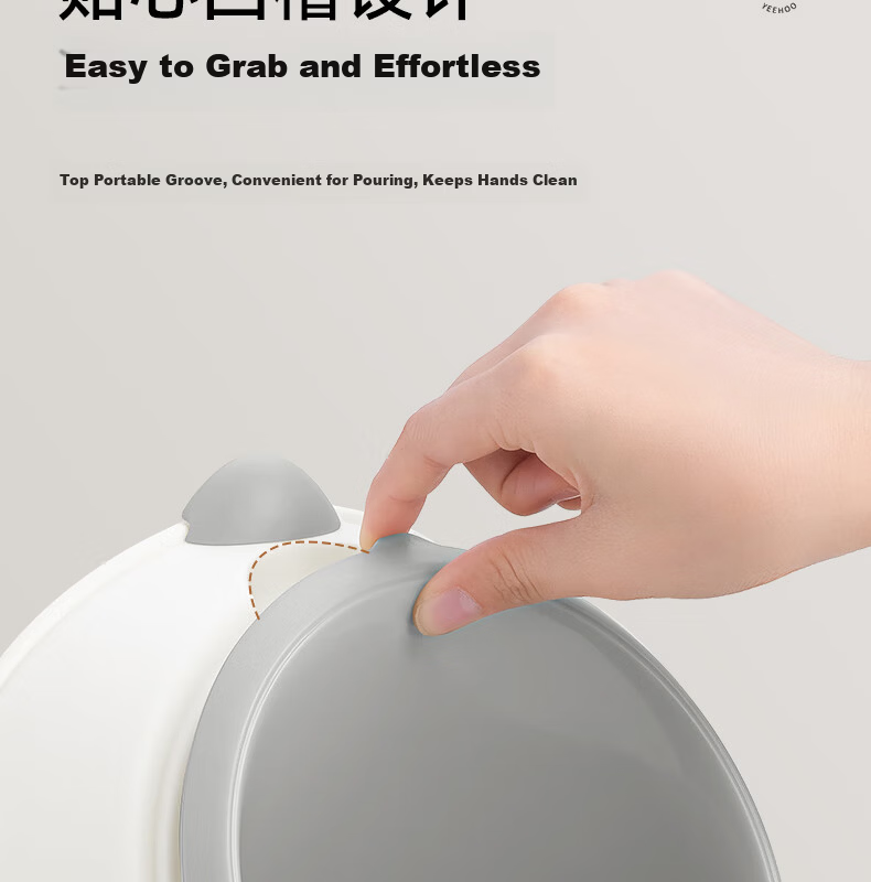 YEEHOO Boys' Wall-Mounted Standing Urinal Children's Potty Training Toilet Bowl Urine Collector 10