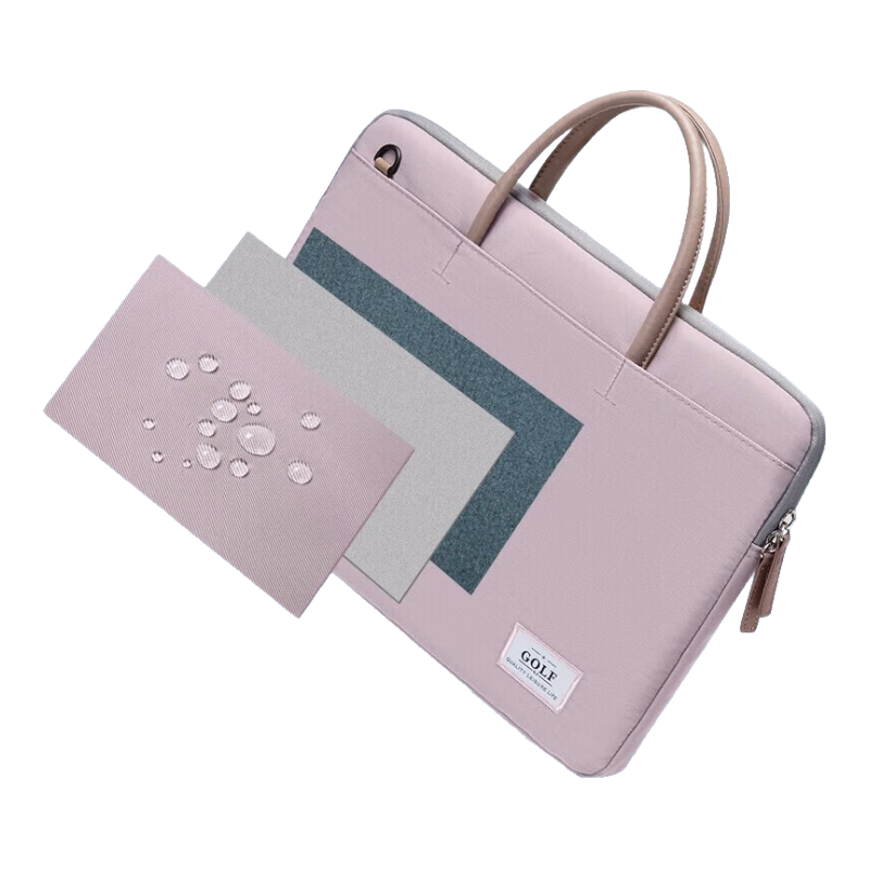 GOLF 14-inch Laptop Bag for Women, Handheld Apple MacBook Huawei Shoulder Crossbody Business Briefcase Commuter Bag
