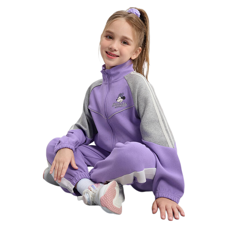 Disney Kids Set Boys and Girls 2026 Spring New Knit Sports Sweatshirt Two-Piece Trendy Cool for Older Children