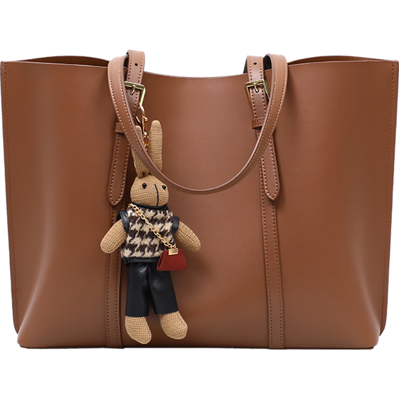 C.BANNER Genuine Leather Women's Tote Bag Large Capacity Luxury Commuter Bag Birthday Gift for Girlfriend Wife