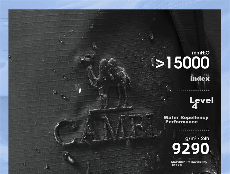CAMEL Outdoor Softshell Pants for Men and Women, Autumn and Winter Windproof, Waterproof, Breathable, Durable, Tear-Resistant Hiking and Mountaineering Trousers 7