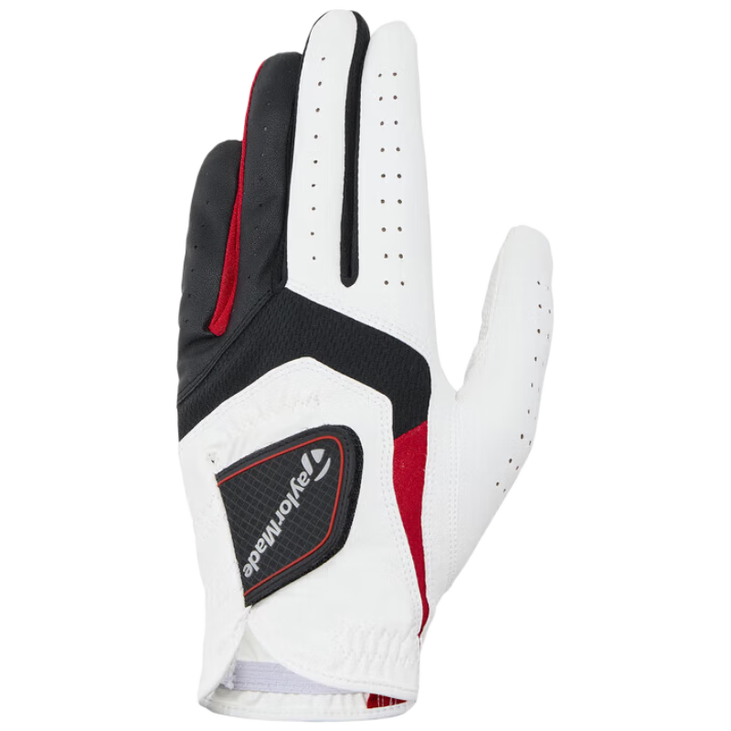Taylormade Men's Golf Glove Anti-Slip Durable Comfortable Breathable Left Hand Single White Size 23